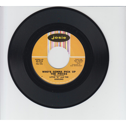 Little D & The Harlems Who's Gonna Pick Up The Pieces / Deep In The Heart Of A Woman Vinyl 7" USED
