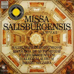 Escolania & Capella De Música Montserrat / Tölzer Knabenchor / Collegium Aureum / Ireneu Segarra OSB Missa Salisburgensis A 53 Voci Vinyl LP USED