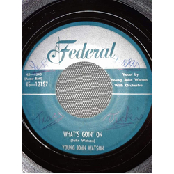 Young John Watson What's Goin' On / Thinking Vinyl 7" USED
