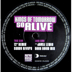 Kings Of Tomorrow So Alive Vinyl 12" USED