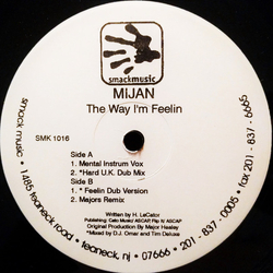 Mijan The Way I'm Feelin Vinyl 12" USED