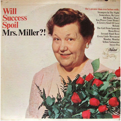 Mrs. Elva Miller Will Success Spoil Mrs. Miller? Vinyl LP USED