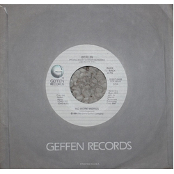 Berlin No More Words / Now It's My Turn Vinyl 7" USED