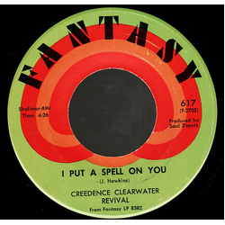 Creedence Clearwater Revival I Put A Spell On You / Walk On The Water Vinyl 7" USED