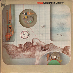 Thelonious Monk Straight, No Chaser Vinyl LP USED