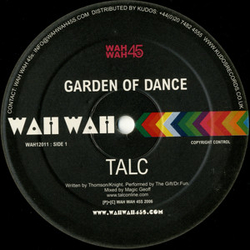Talc Garden Of Dance Vinyl 12" USED