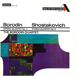 Alexander Borodin / Dmitri Shostakovich / Borodin String Quartet String Quartet No. 2 / String Quartet No. 8 Vinyl LP USED