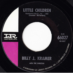 Billy J. Kramer & The Dakotas Little Children / Bad To Me Vinyl 7" USED