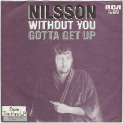Harry Nilsson Without You Vinyl 7" USED