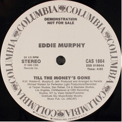 Eddie Murphy Till The Money's Gone USED VINYL 12INCH 33 S RPM PROMO
