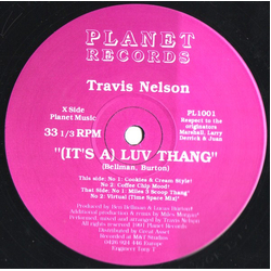 Travis Nelson (It's A) Luv Thang Vinyl 12" USED