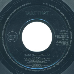 Take That Babe Vinyl 7" USED