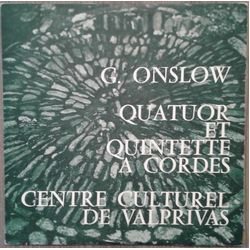 George Onslow Quatuor Et Quintette A Cordes Vinyl LP USED