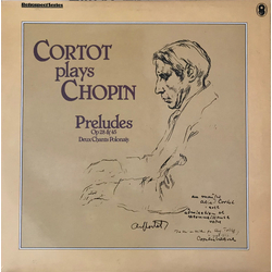 Alfred Cortot / Frédéric Chopin Cortot Plays Chopin Preludes, Op 28 & 45 Vinyl LP USED