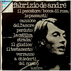 Fabrizio De André Fabrizio De André Vinyl LP USED