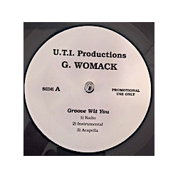 G. Womack Groove Wit You Vinyl 12" USED