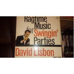 David Lisbon Ragtime Music For Swingin' Parties Vinyl LP USED