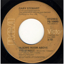 Gary Stewart In Some Room Above The Street USED VINYL 7INCH 45 RPM SINGLE