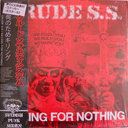 Crude SS Killing For Nothing Vinyl LP USED