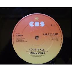 Jimmy Cliff Love Is All Vinyl 12" USED
