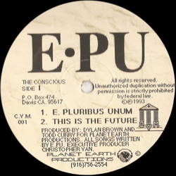 E•PU E. Pluribus Unum Vinyl 12" USED