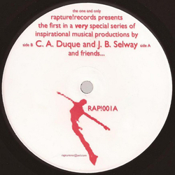 Abe Duque / John Selway Rapture - Volume 1 Vinyl 12" USED