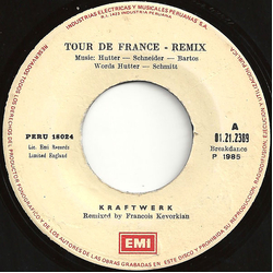 Kraftwerk Tour De France Vinyl 7" USED