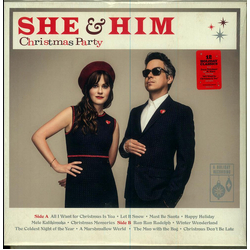 She & Him Christmas Party Vinyl LP USED