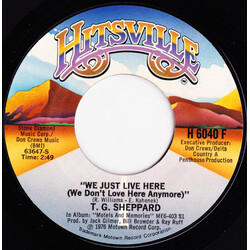 T.G. Sheppard Show Me A Man USED VINYL 7INCH 45 RPM SINGLE