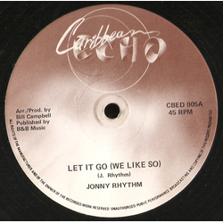 Johnny Rhythm Let It Go Vinyl 12" USED