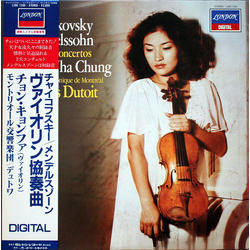 Pyotr Ilyich Tchaikovsky / Felix Mendelssohn-Bartholdy / Kyung-Wha Chung / Orchestre symphonique de Montréal / Charles Dutoit Violin Concertos Vinyl L