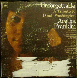 Aretha Franklin Unforgettable - A Tribute To Dinah Washington Vinyl LP USED