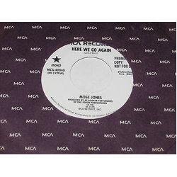 Mose Jones Here We Go Again Vinyl 7" USED