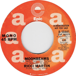 Ricci Martin Moonbeams Vinyl 7" USED
