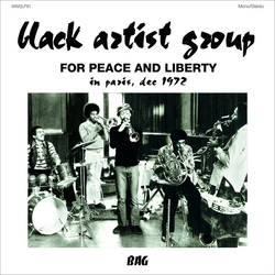Black Artists Group For Peace And Liberty (In Paris, Dec 1972) Vinyl LP USED