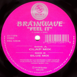 Brainwave Feel It Vinyl 12" USED