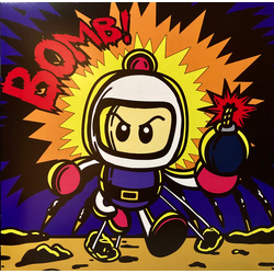 Jun Chikuma Bomberman / Bomberman II Original Video Game Soundtracks Vinyl LP USED