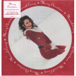 Mariah Carey Merry Christmas Vinyl LP USED
