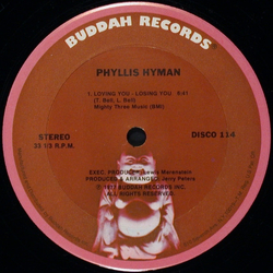 Phyllis Hyman Loving You - Losing You Vinyl 12" USED