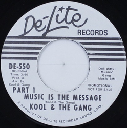 Kool & The Gang Music Is The Message Vinyl 7" USED
