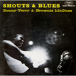 Sonny Terry & Brownie McGhee Shouts & Blues Vinyl LP USED