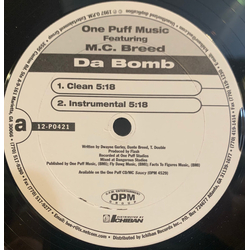 MC Breed Da Bomb Vinyl 12" USED