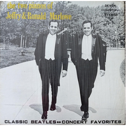 Jeffry Marlowe / Ronald Marlowe The Two Pianos Of Jeffry & Roland Marlowe.Classic Beatles ..Concert Favorites Vinyl LP USED