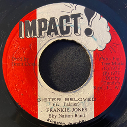 Frankie Jones (2) / Sky Nation Sister Beloved Vinyl 7" USED