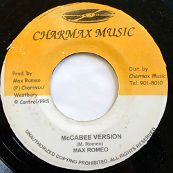 Max Romeo McCabee Version Vinyl 7" USED
