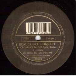 Real Touch Concept Chunks Of Funk (DJ Double S Remixes) Vinyl 12" USED