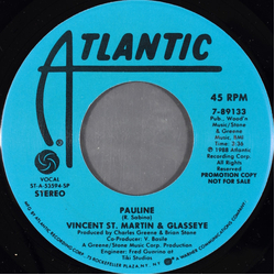 Vincent St. Martin & Glasseye Pauline Vinyl 7" USED