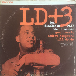 Lou Donaldson / The Three Sounds LD+3 Vinyl LP USED