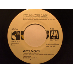 Amy Grant 1974 (We Were Young) Vinyl 7" USED