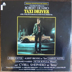 Bernard Herrmann Taxi Driver - Original Soundtrack Recording Vinyl LP USED